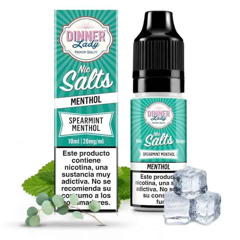 [SAL-38-9339-10MG] Dinner Lady Salt Spearmint Menthol (10MG)