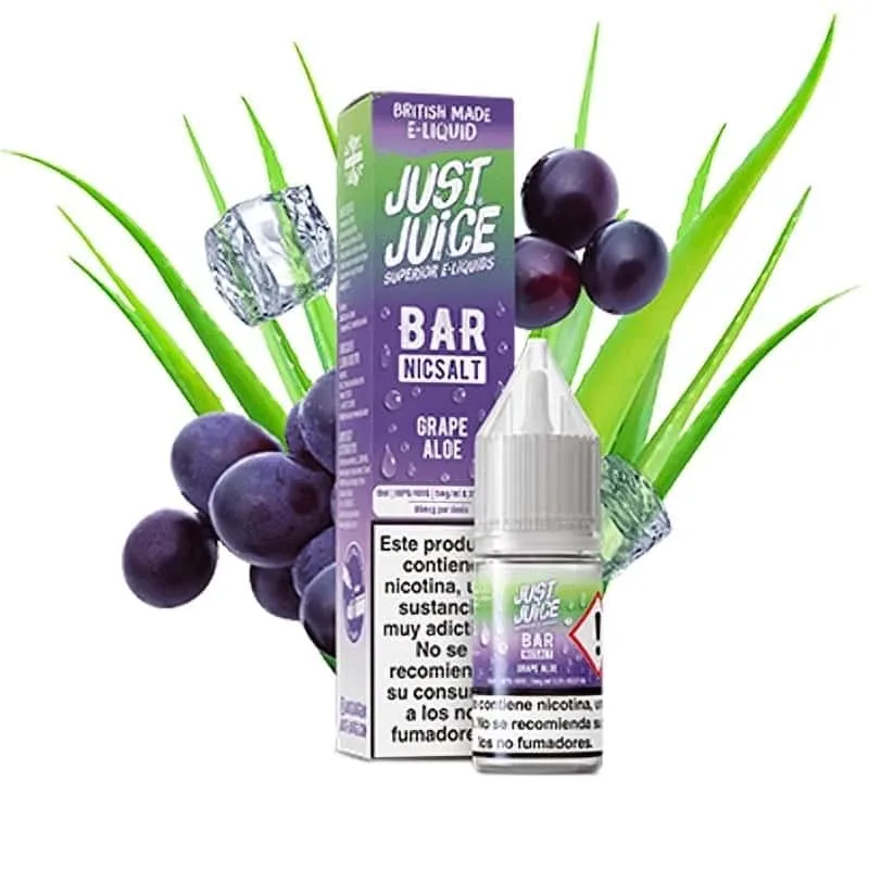 [SAL-203-9353-10MG] Just Juice Bar Salts Grape Aloe 10ml (10MG)