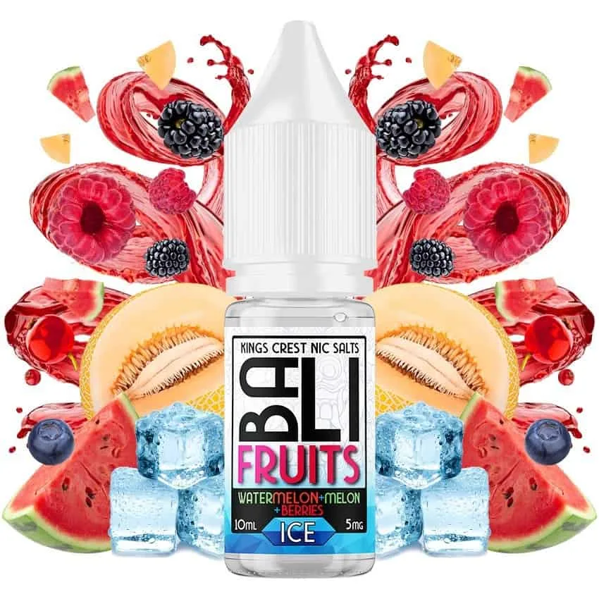 [SAL-292-9458-10MG] Bali Fruits Salts Watermelon Melon Berries Ice 10ml (10MG)