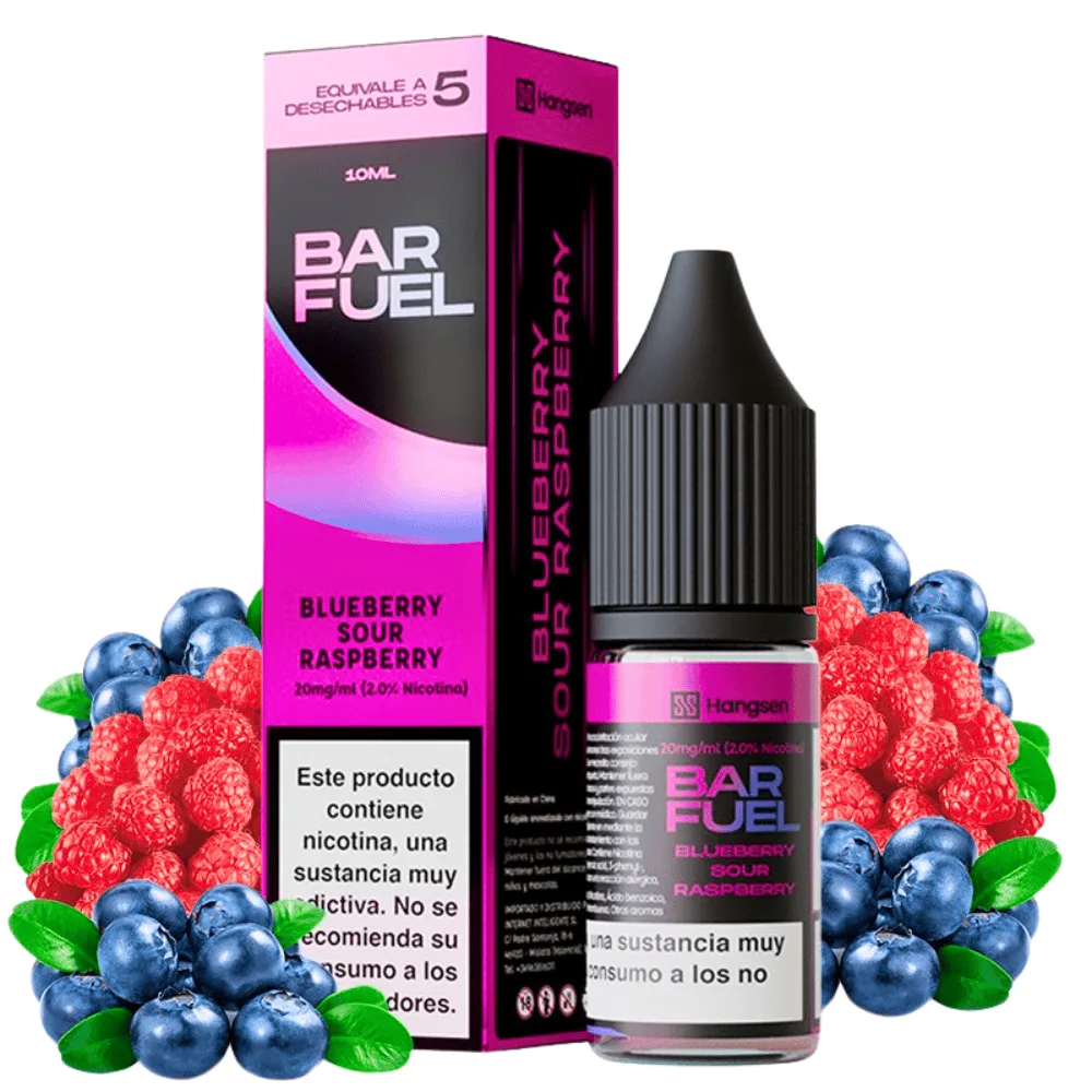 [SAL-36-9497-10MG] Bar Fuel Blueberry Sour Raspberry 10ml (10MG)