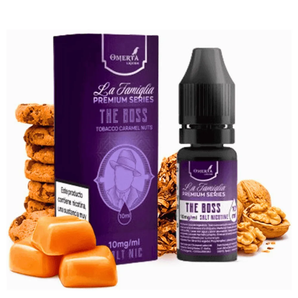 [SAL-444-9591-10MG] Omerta La Famiglia Salts The Boss 10ml (10MG)