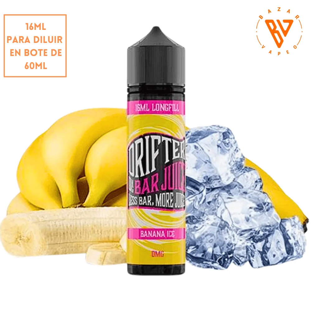 [A-462-9659-16ML] Aroma Drifter Bar Banana Ice Longfill (16ml)