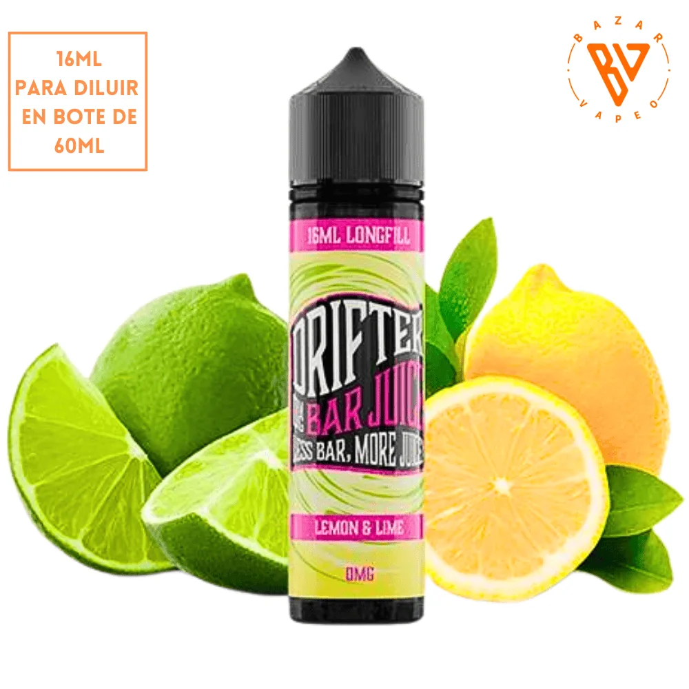 [A-462-9661-16ML] Aroma Drifter Bar Lemon Lime Longfill (16ml)