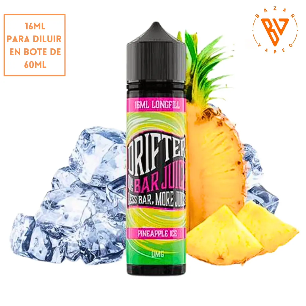 [A-462-9663-16ML] Aroma Drifter Bar Pineapple Ice Longfill (16ml)