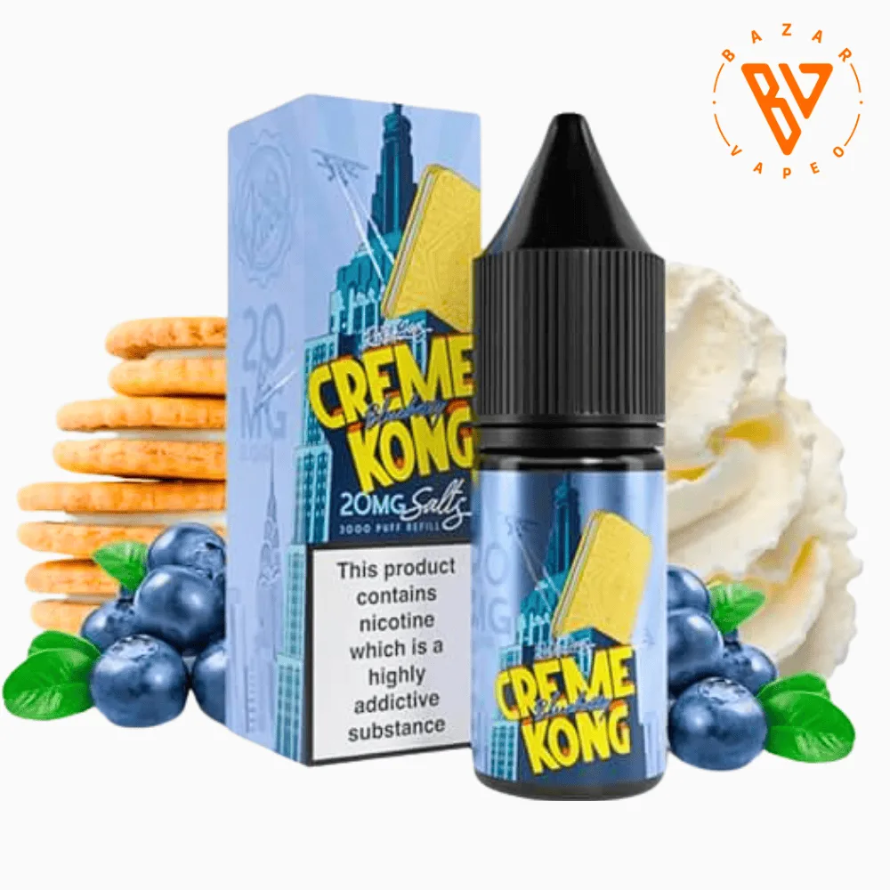 [SAL-322-9668-10MG] Retro Joes Salts Creme Kong Blueberry 10ml (10MG)