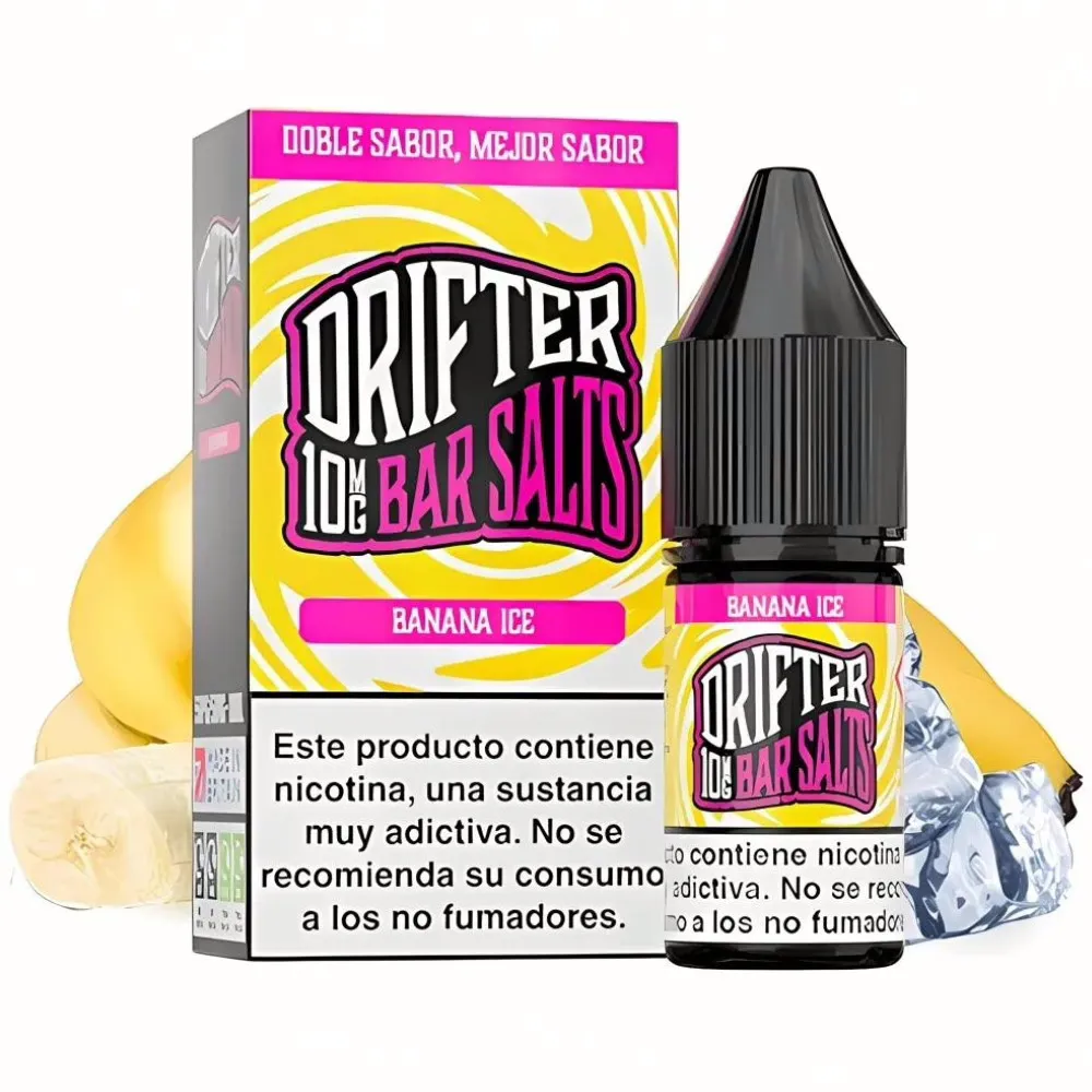 [SAL-462-9808-10MG] Drifter Bar Salts Banana Ice 10ml (10MG)