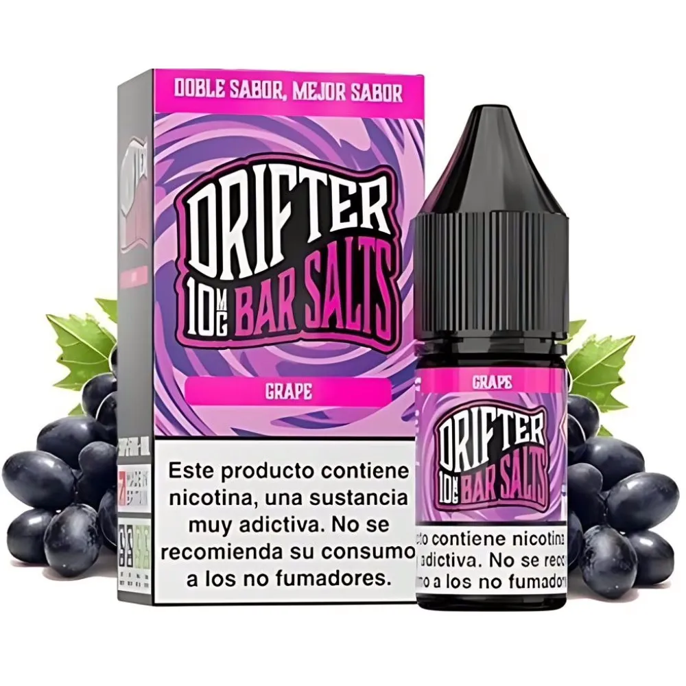 [SAL-462-9809-10MG] Drifter Bar Salts Grape 10ml (10MG)