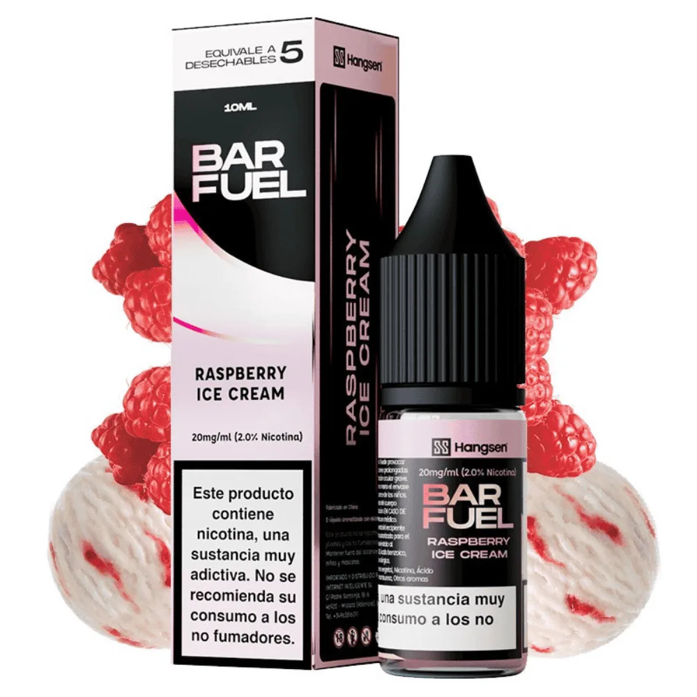 [SAL-36-9929-10MG] Hangsen Salts Bar Fuel Raspberry Ice Cream 10ml (10MG)