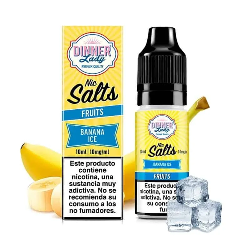[SAL-38-9982-10MG] Dinner Lady Salts Banana Ice 10ml (10MG)