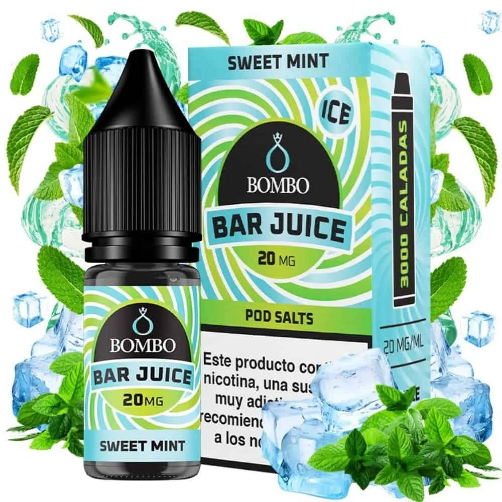 [SAL-37-9983-10MG] Bombo Salts Bar Juice Sweet Mint Ice 10ml (10MG)