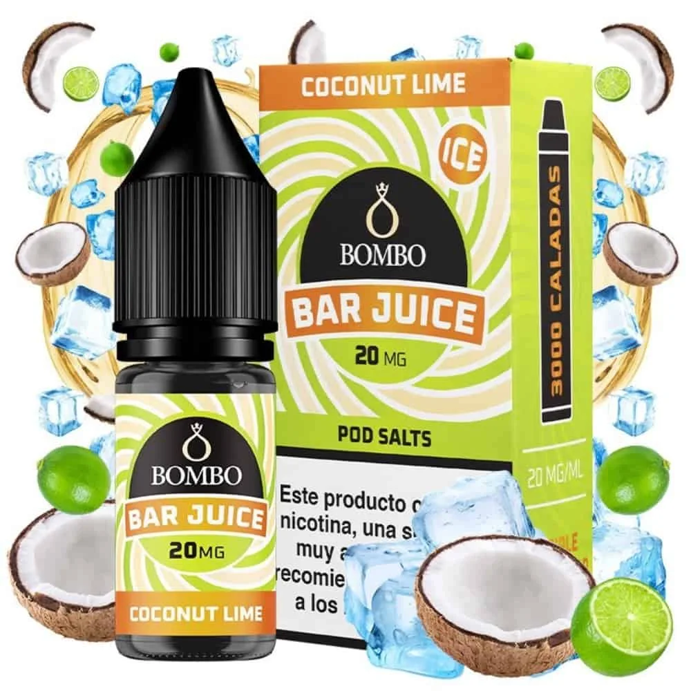 [SAL-37-9984-10MG] Bombo Salts Bar Juice Coconut Lime Ice 10ml (10MG)