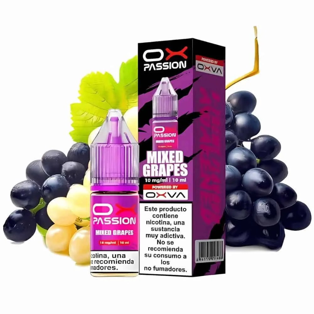 [SAL-430-10012-10MG] Oxva OX Passion Salts Mixed Grapes 10ml (10MG)