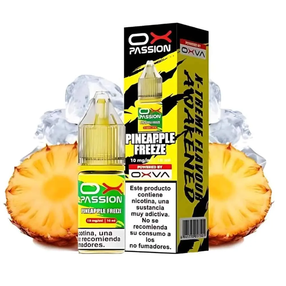 [SAL-430-10014-10MG] Oxva OX Passion Salts Pineapple Freeze 10ml (10MG)