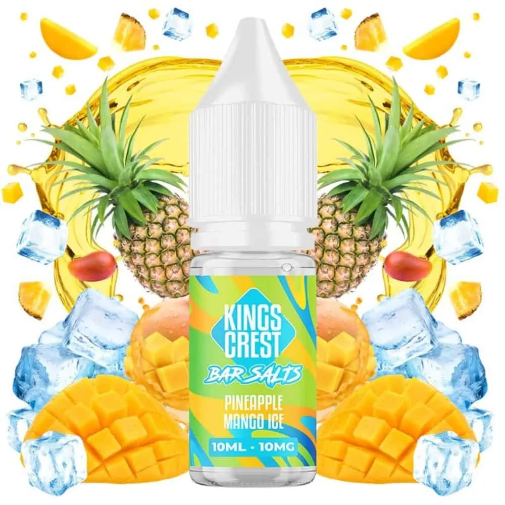 [SAL-41-10034-10MG] Kings Crest Salts Pineapple Mango Ice 10ml (10MG)