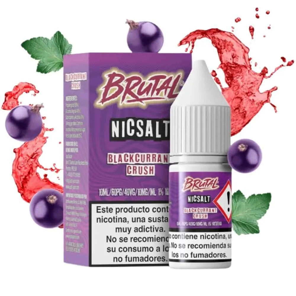 [SAL-203-10127-10MG] Just Juice Sales Brutal Blackcurrant Crush 10ml (10MG)