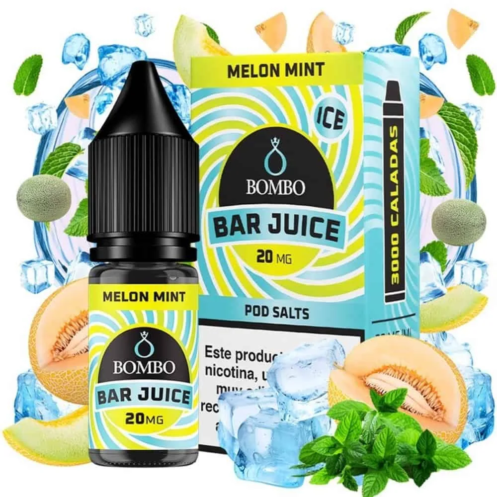 [SAL-37-10230-10MG] Bombo Salts Bar Juice Melon Mint Ice 10ml (10MG)