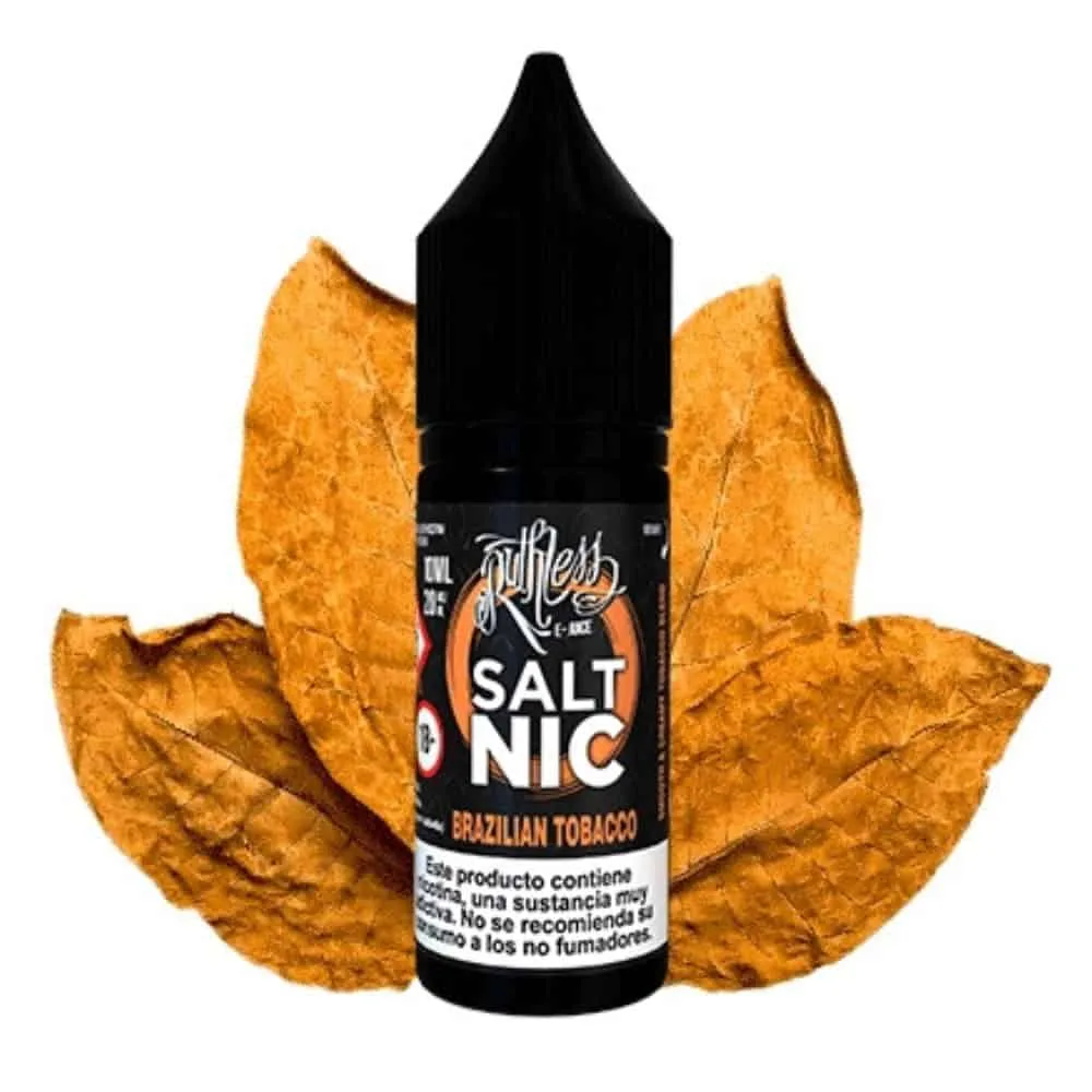 [SAL-166-10249-10MG] Ruthless Salts Brazilian Tobacco 10ml (10MG)