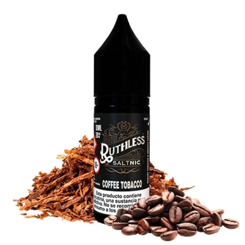 [SAL-166-10250-10MG] Ruthless Salts Coffee Tobacco 10ml (10MG)