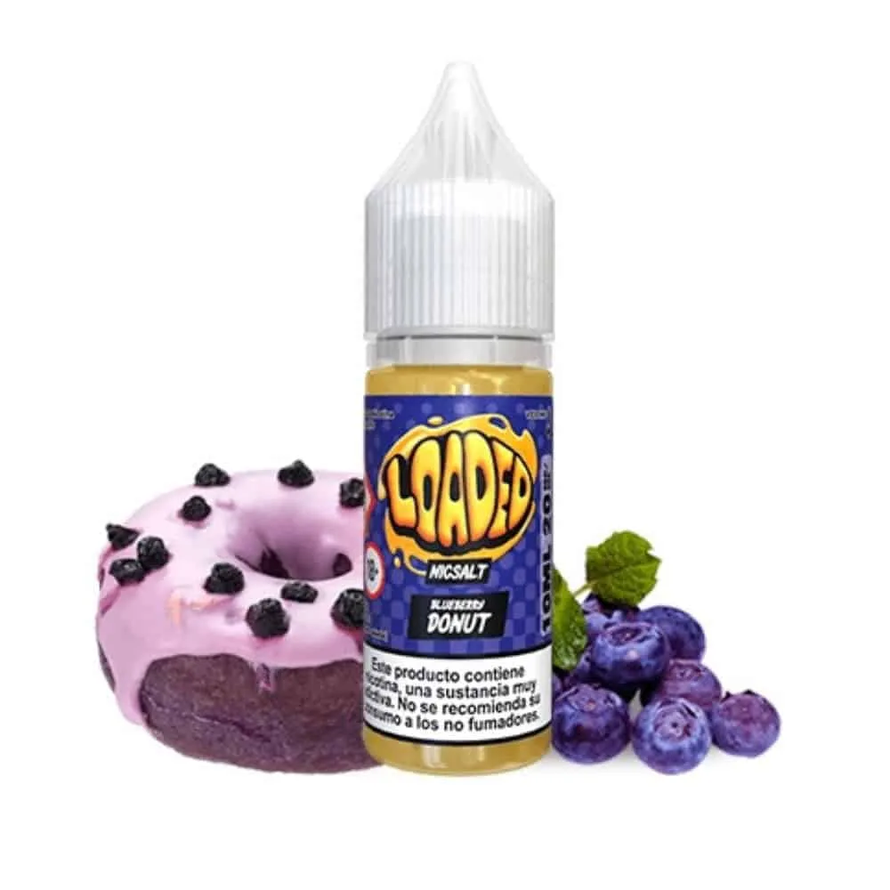 [SAL-166-10265-10MG] Loaded Salts Blueberry Donut 10ml (10MG)