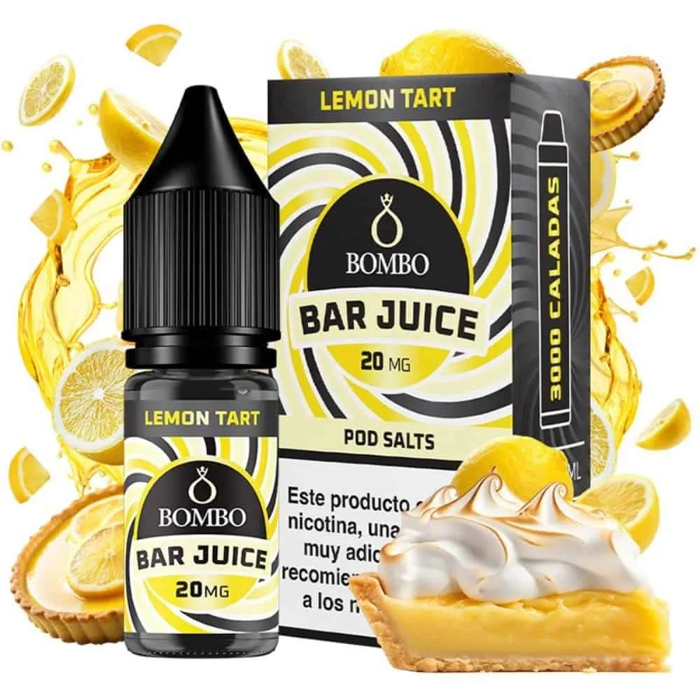 [SAL-37-10407-10MG] Bombo Salts Bar Juice Lemon Tart 10ml (10MG)