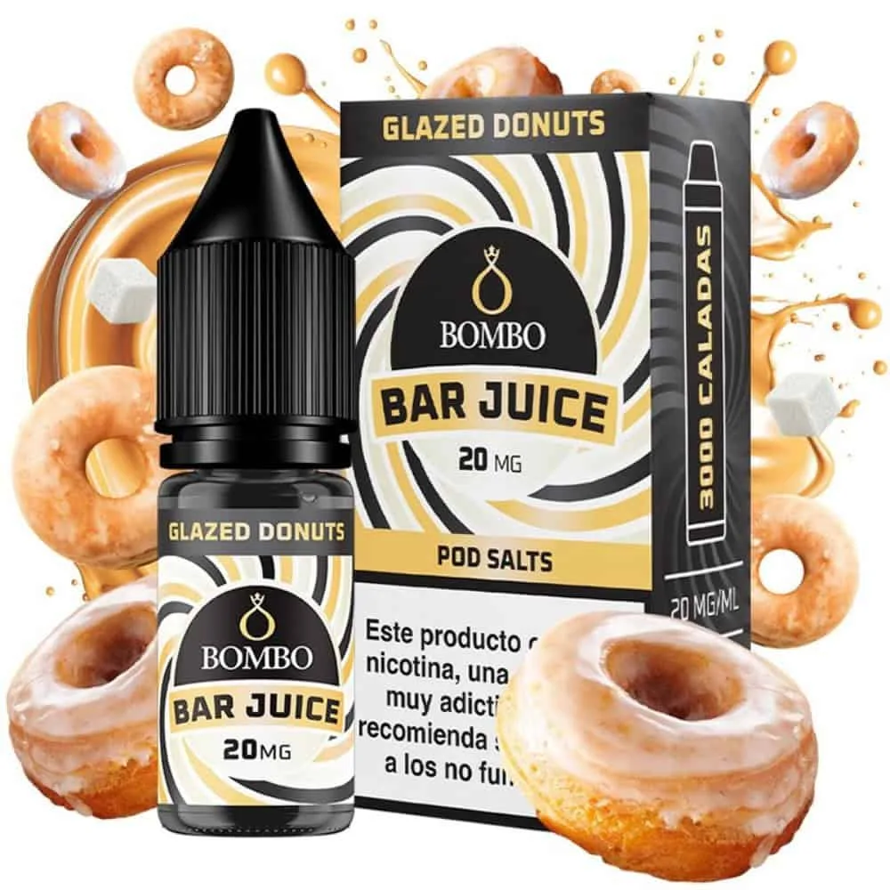 [SAL-37-10410-10MG] Bombo Salts Bar Juice Glazed Donut 10ml (10MG)