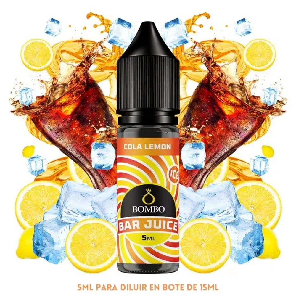 [A-37-10526-5ML] Aroma Bombo Bar Juice Cola Lemon Ice Mini Longfill (5ML)