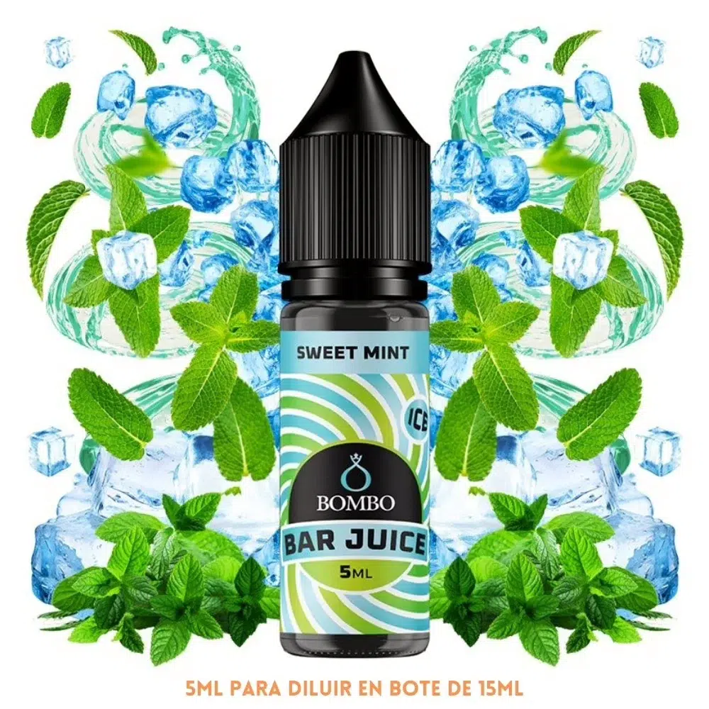 [A-37-10531-5ML] Aroma Bombo Bar Juice Sweet Mint Ice Mini Longfill (5ML)