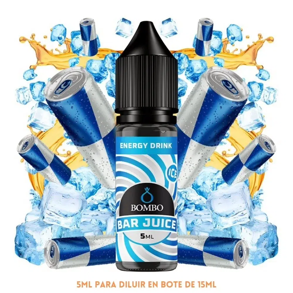 [A-37-10535-5ML] Aroma Bombo Bar Juice Energy Drink Ice Mini Longfill (5ML)