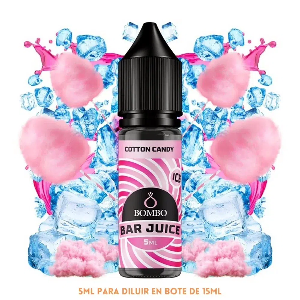 [A-37-10538-5ML] Aroma Bombo Bar Juice Cotton Candy Ice Mini Longfill (5ML)
