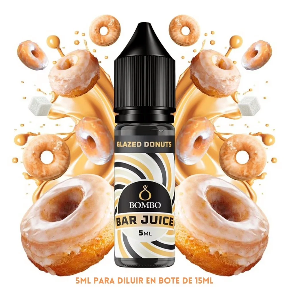 [A-37-10558-5ML] Aroma Bombo Bar Juice Glazed Donuts Mini Longfill (5ML)