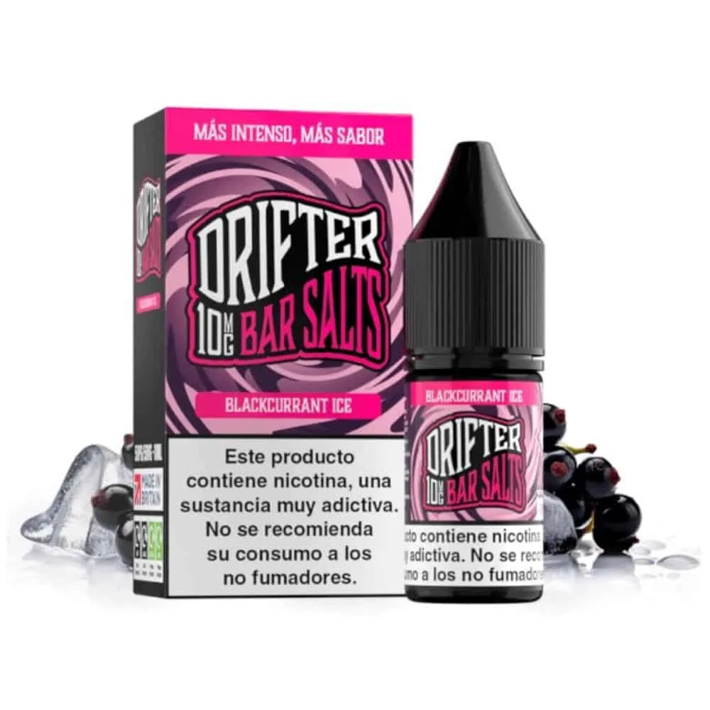 [SAL-462-10692-10MG] Drifter Bar Salts Blackcurrant Ice 10ml (10MG)