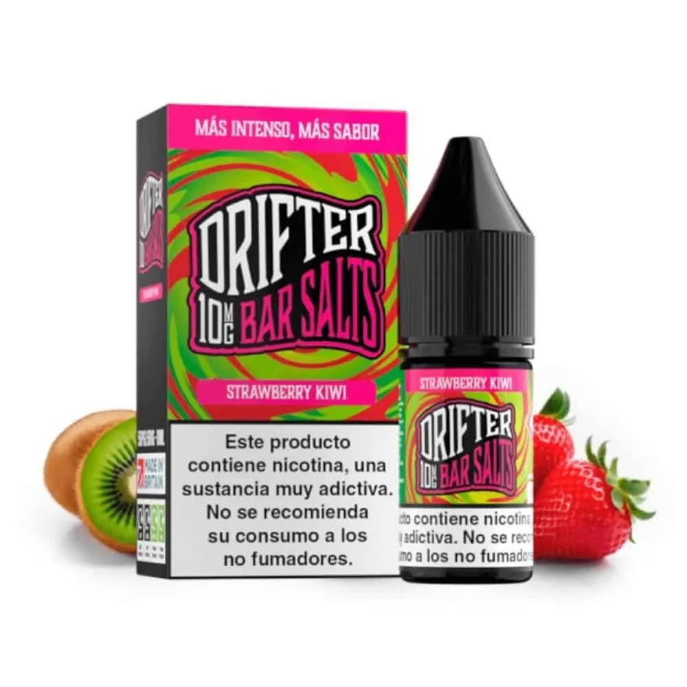 [SAL-462-10696-10MG] Drifter Bar Salts Strawberry Kiwi 10ml (10MG)