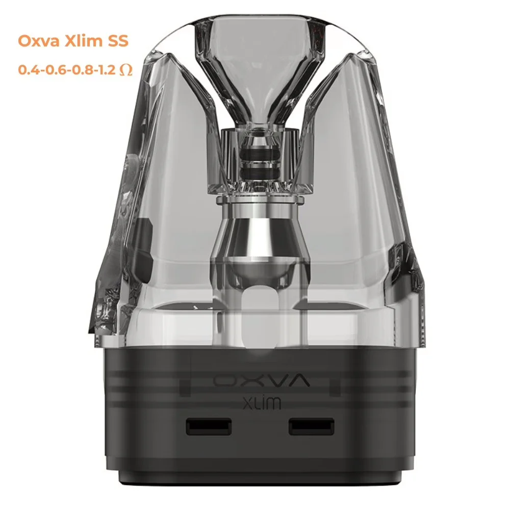 [C-430-10825-1.2-OHM] Cartucho Oxva Xlim SS Top Fill (2ml) (Pack 3) (1.2 Ohm)