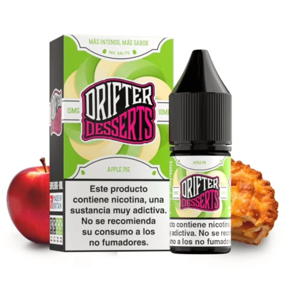 [SAL-462-10886-10MG] Drifter Bar Salts Apple Pie 10ml (10MG)