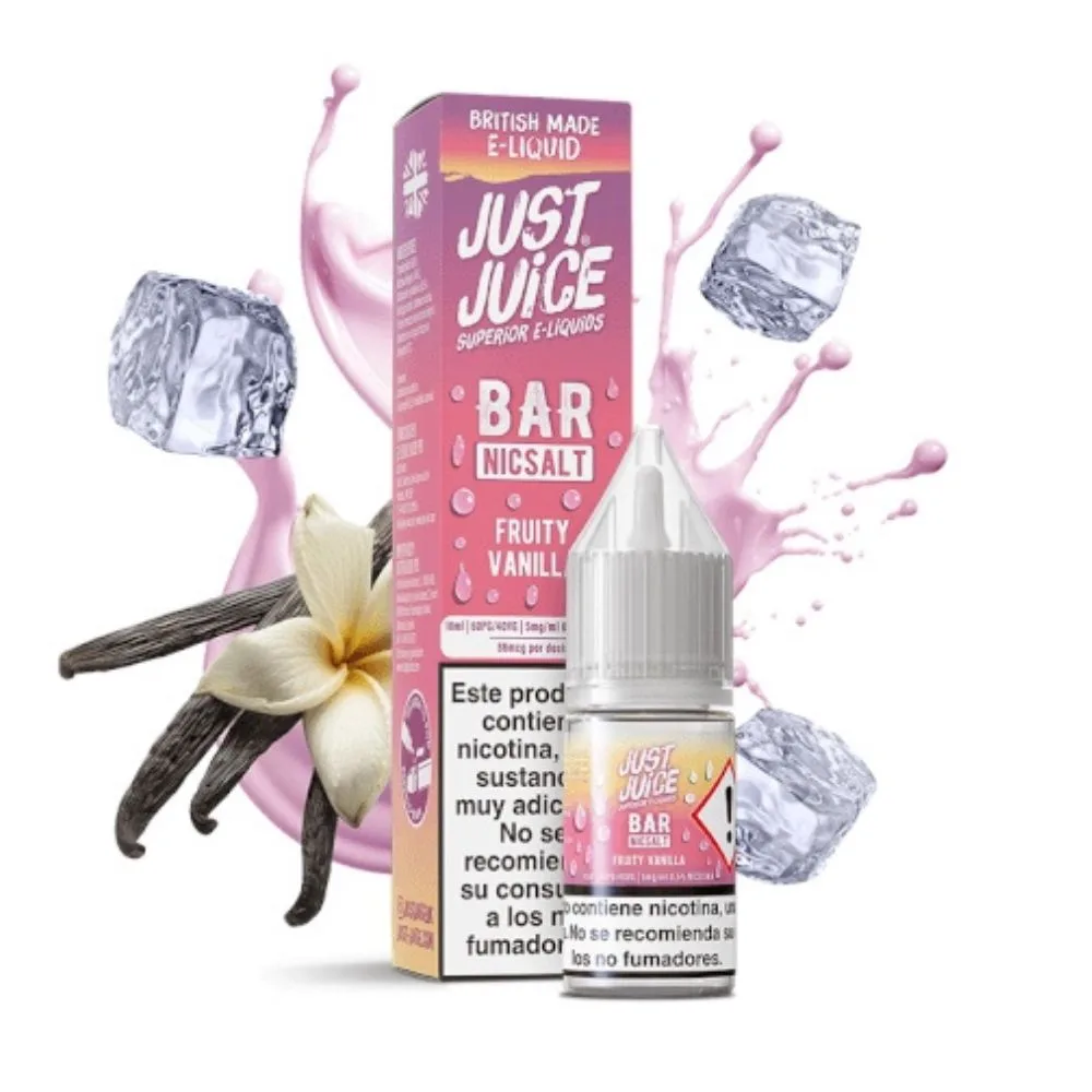 [SAL-203-306329-10MG] Just Juice Bar Salts Fruity Vanilla 10ml (10MG)