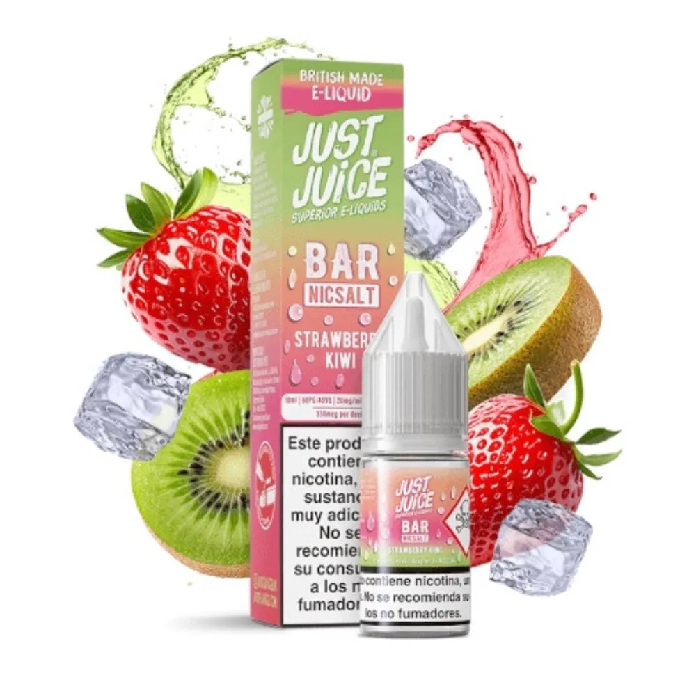 [SAL-203-306355-10MG] Just Juice Bar Salts Strawberry Kiwi 10ml (10MG)