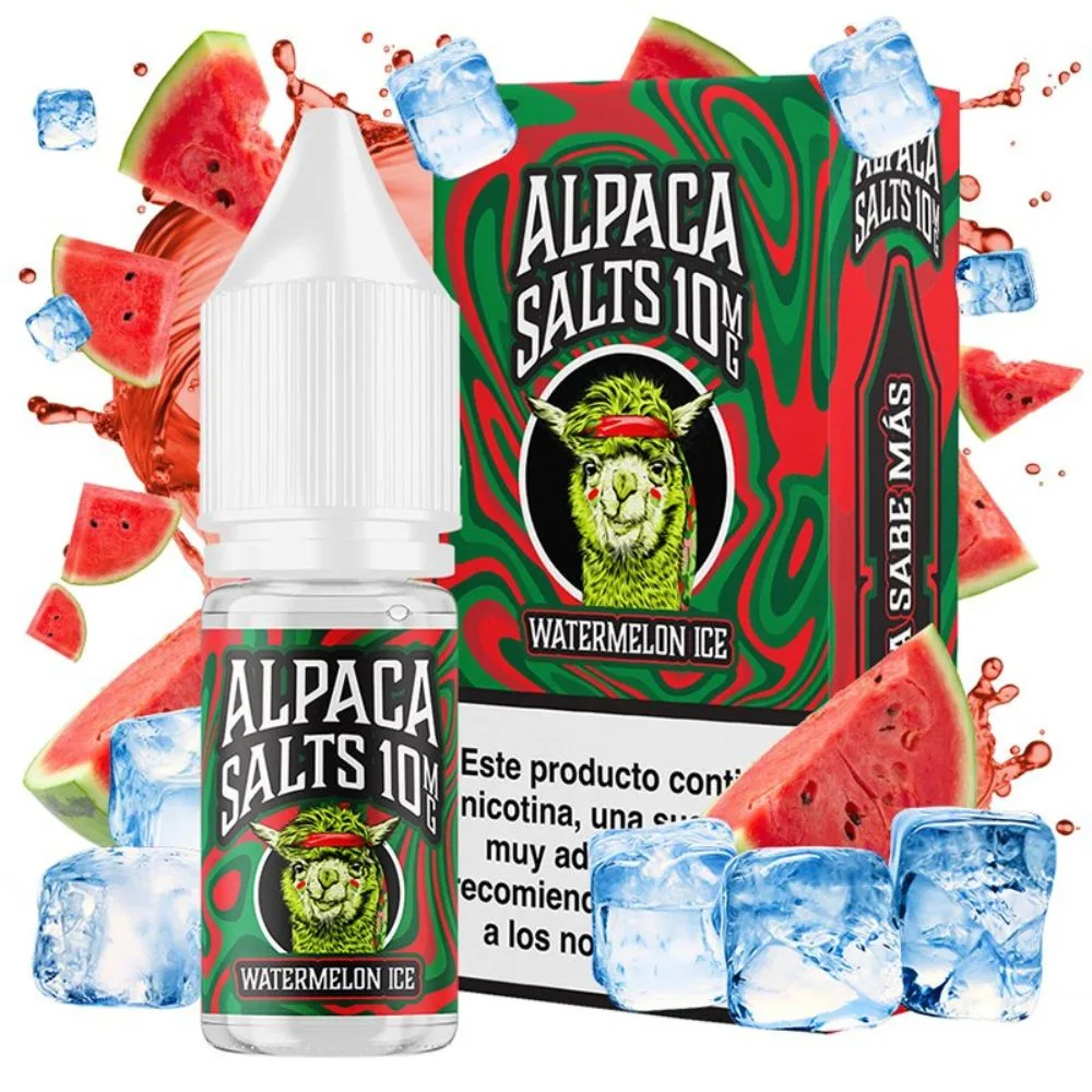 [SAL-498-317626-10MG] Alpaca Salts Watermelon Ice 10ml (10MG)
