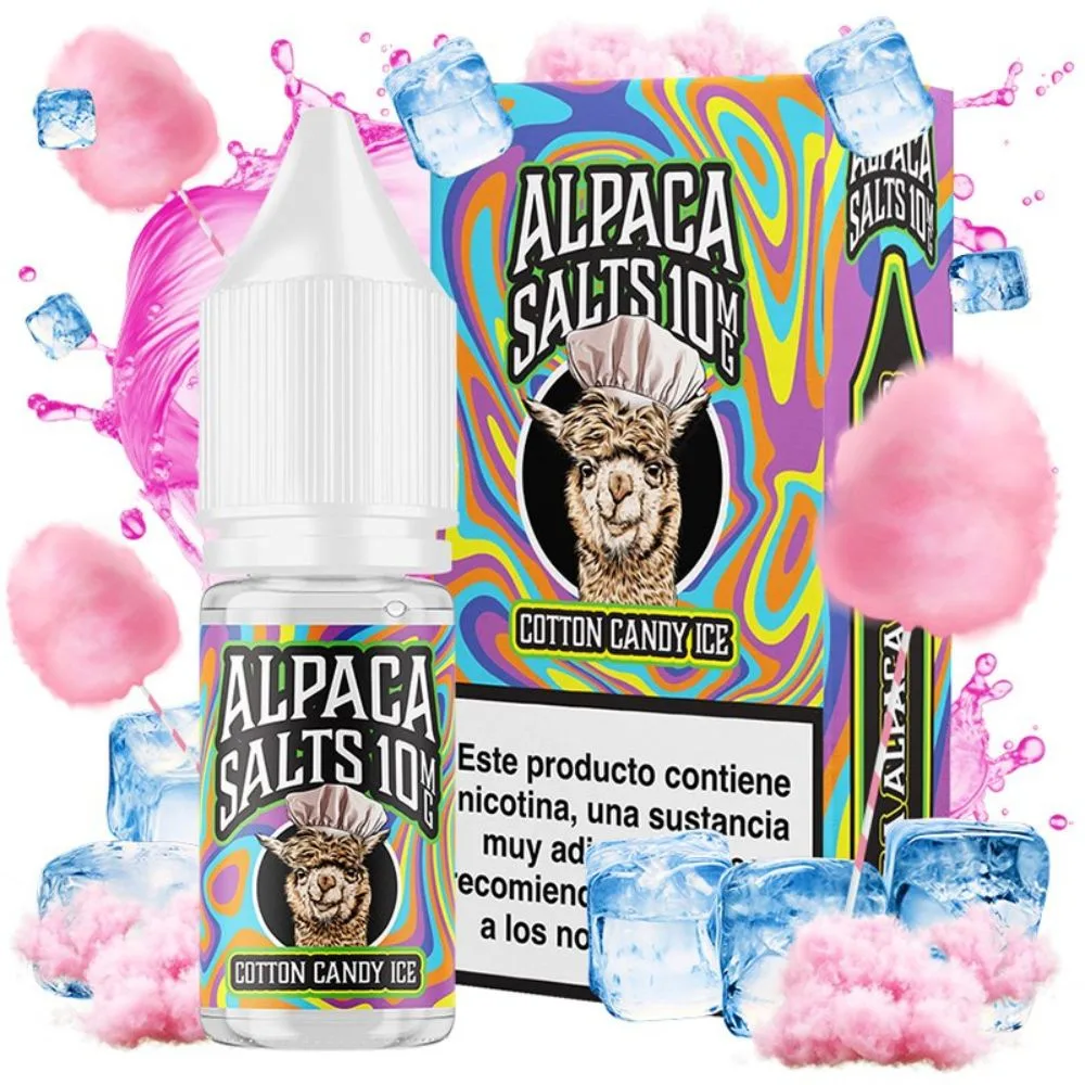 [SAL-498-317635-10MG] Alpaca Salts Cotton Candy Ice 10ml (10MG)