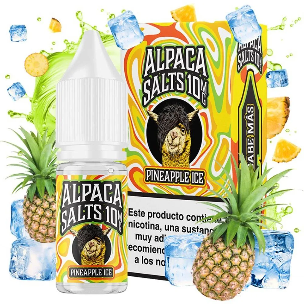 [SAL-498-317643-10MG] Alpaca Salts Pineapple Ice 10ml (10MG)