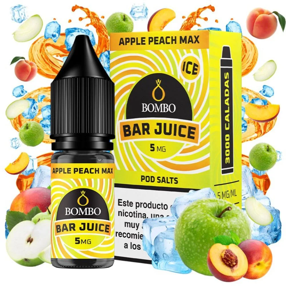 [SAL-37-318852-10MG] Bombo Salts Bar Juice Apple Peach Max 10ml (10MG)