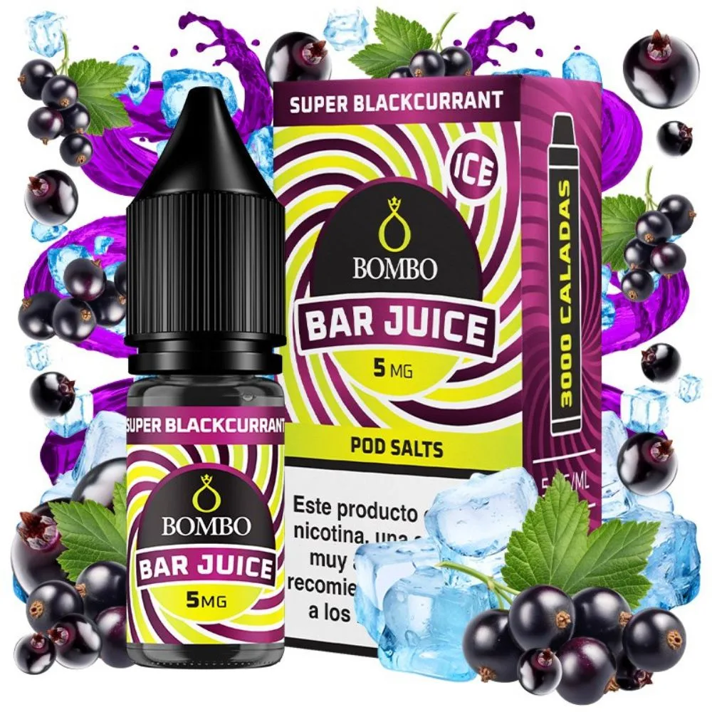 [SAL-37-318874-10MG] Bombo Salts Bar Juice Super Blackcurrant 10ml (10MG)