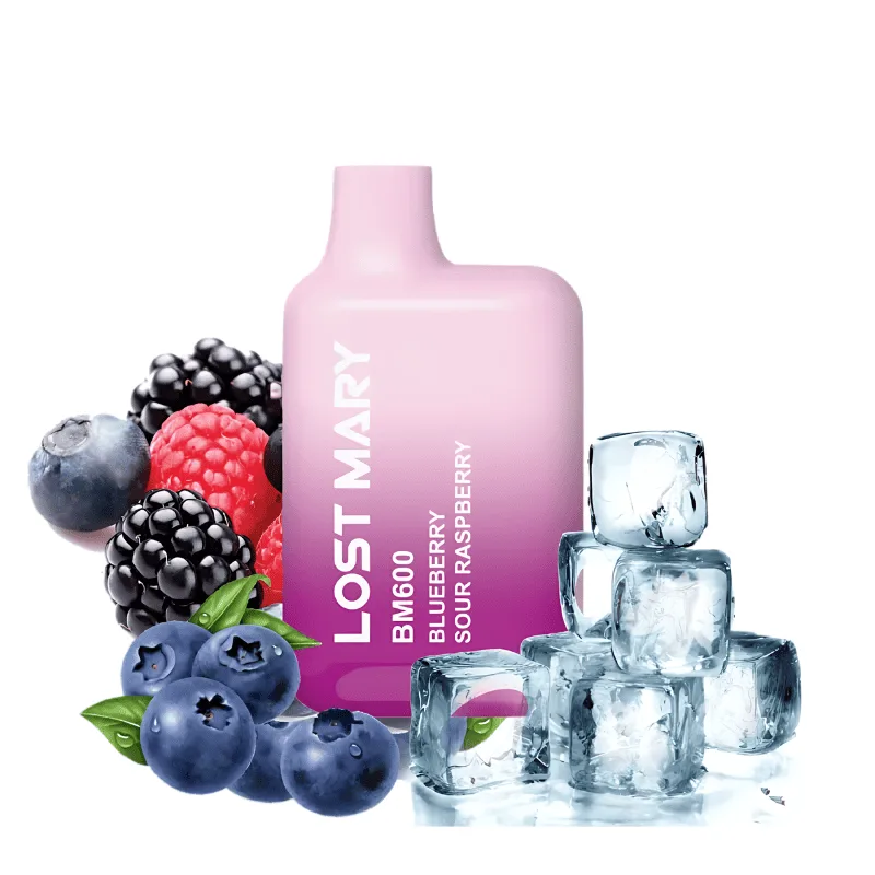 [P.D-403-6160] Lost Mary BM600 Blueberry Sour Raspberry