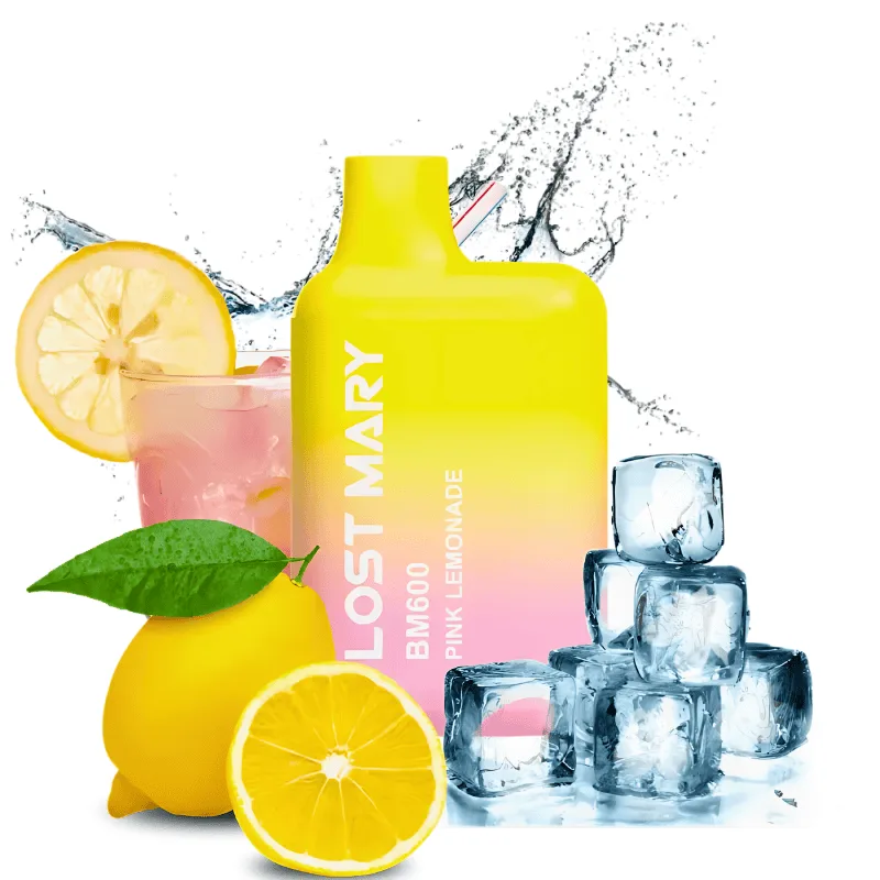 [6941976212629] Lost Mary BM600 Pink Lemonade 20mg