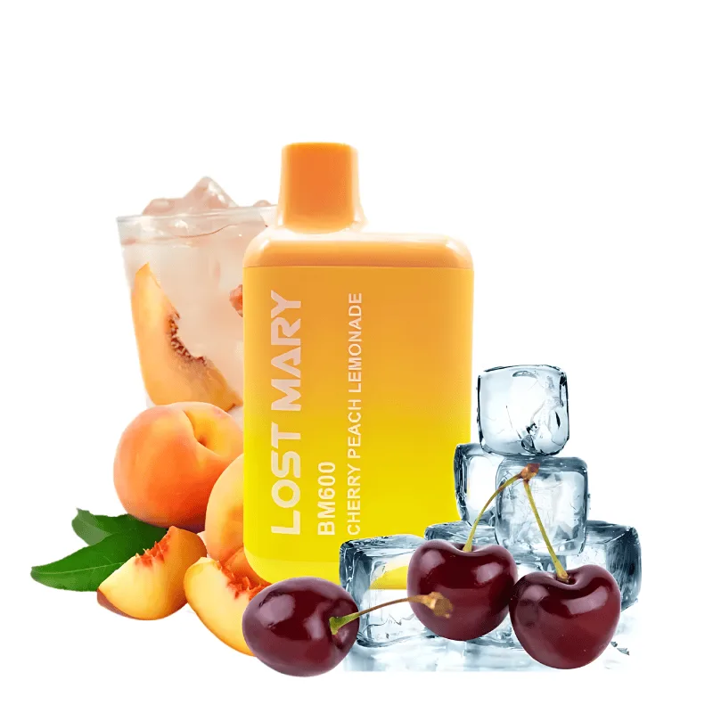 [P.D-403-6730] Lost Mary BM600 Cherry Peach Lemonade 20mg