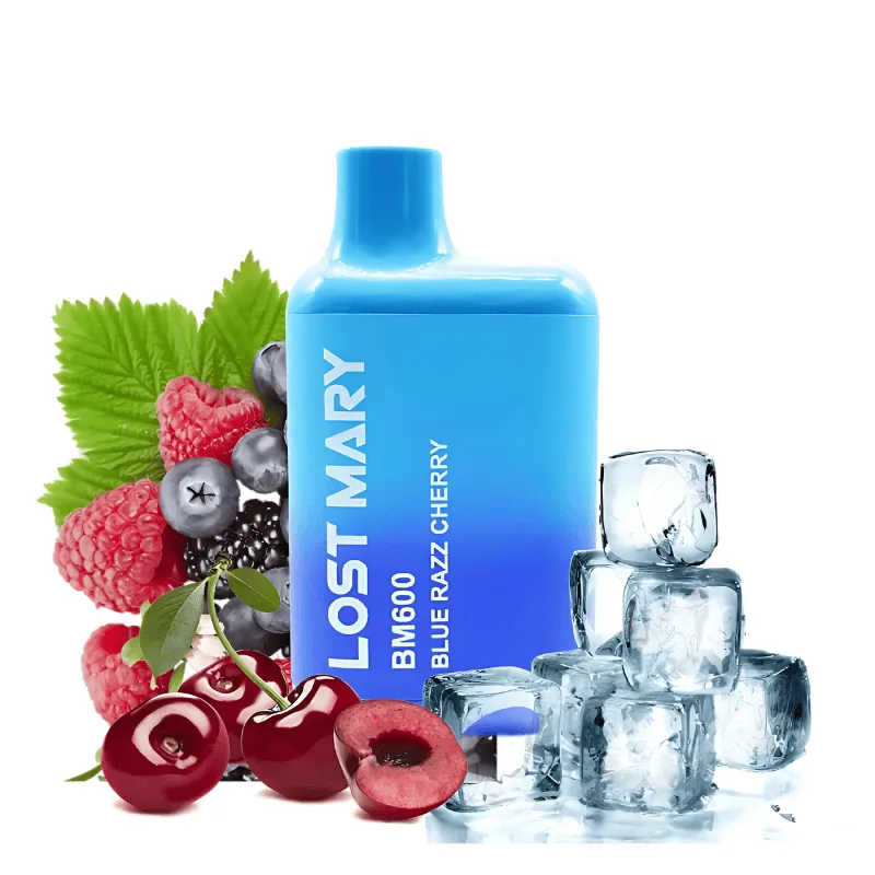 [P.D-403-6732] Lost Mary BM600 Blue Razz Cherry 20mg