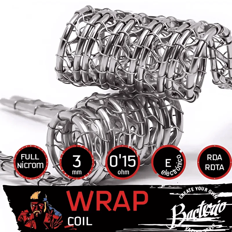 [R.A-197-1462] Bacterio Coils Wrap 0.15ohm (Pack 2)