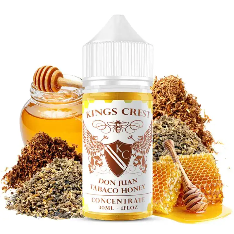 [A30-41-7183] Aroma Kings Crest Don Juan Tabaco Honey 30ml