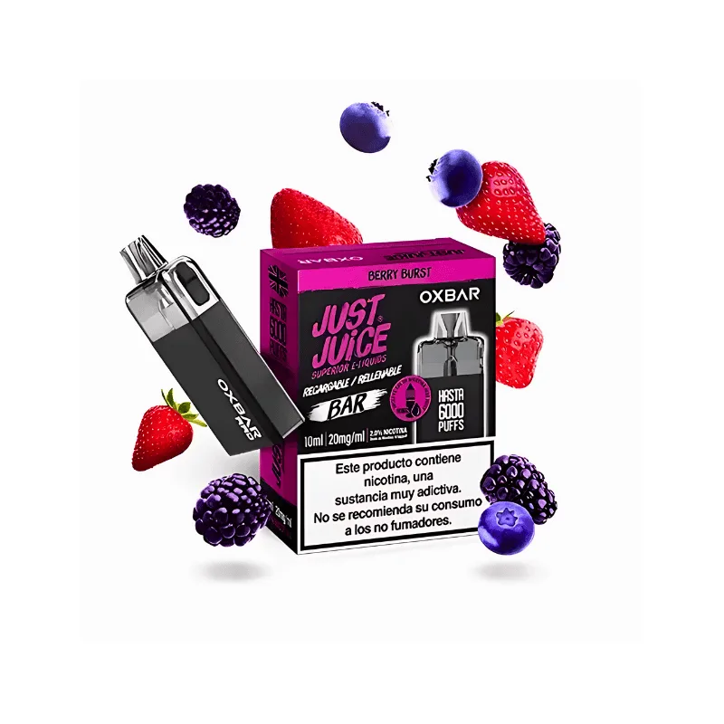 [P.D-430-7479] Just Juice Oxbar Rellenable Berry Burst 20mg