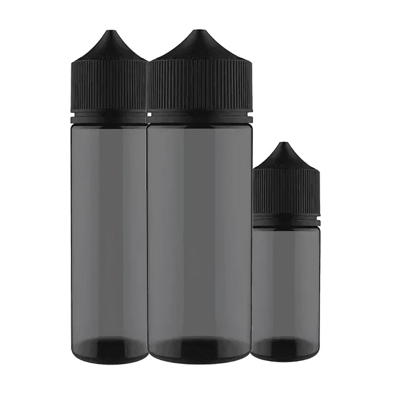 Chubby Gorilla Bote Vacio Negro (120ml, 120ML)