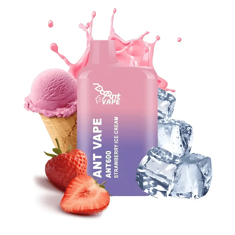 [P.D-399-7590] AntVape ANT600 Strawberry Ice Cream 20mg